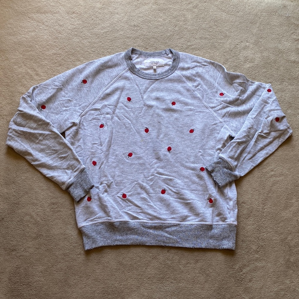 The Great apple college sweater